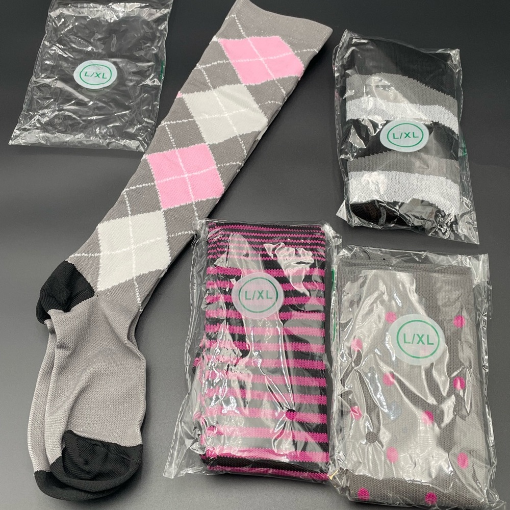 Lot of 4 pairs BOOT SOCKS women’s size L/XL